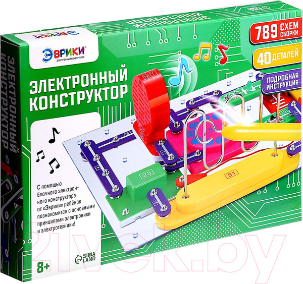 Изображение товара Конструктор электромеханический Эврики W-789 / 2965010
