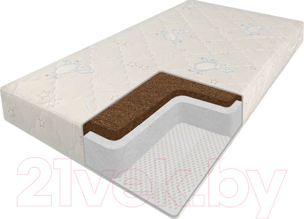Изображение товара Матрас в кроватку Капризун Холкон Baby Luxe 60x120 / 413067