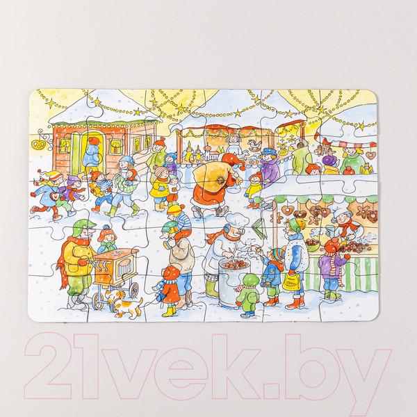 Изображение товара Пазл Альпина Новый год. Конни празднует Новый год / 9785961486353