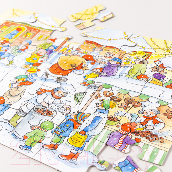 Изображение товара Пазл Альпина Новый год. Конни празднует Новый год / 9785961486353