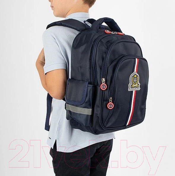 Изображение товара Школьный рюкзак Chinllo 382-6387-DBL (синий)