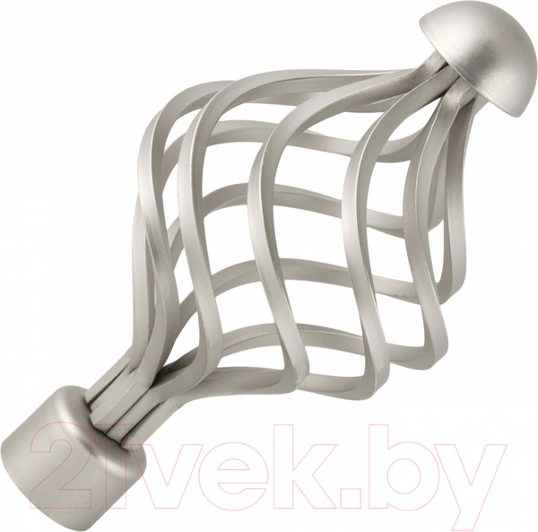 Изображение товара Набор наконечников для карниза АС ФОРОС Ажур D25 245 (2шт, сатин)