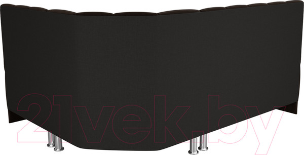 Изображение товара Уголок кухонный мягкий Лига Диванов Кантри 113 правый / 60332 (микровельвет, коричневый)