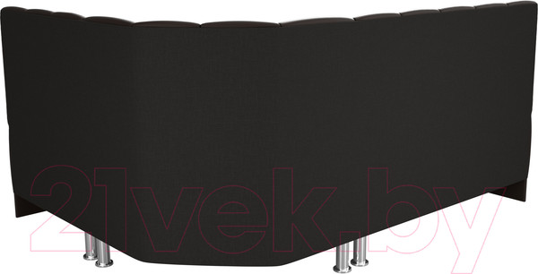 Изображение товара Уголок кухонный мягкий Лига Диванов Кантри 113 правый / 60337 (экокожа, коричневый)