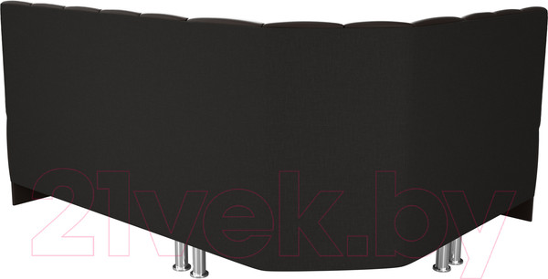 Изображение товара Уголок кухонный мягкий Лига Диванов Кантри 113 левый / 60337 (экокожа, коричневый)