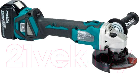 Изображение товара Профессиональная угловая шлифмашина Makita DGA512Z