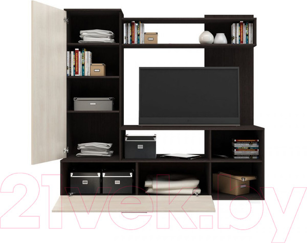 Изображение товара Стенка Горизонт Мебель Лима (венге/дуб)