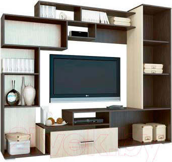 Изображение товара Стенка Горизонт Мебель Пекин (венге/дуб)