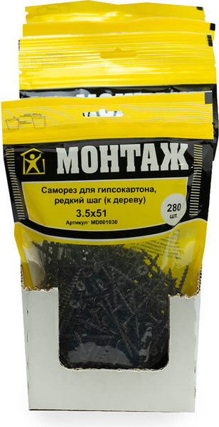 Изображение товара Саморез Монтаж MD001030