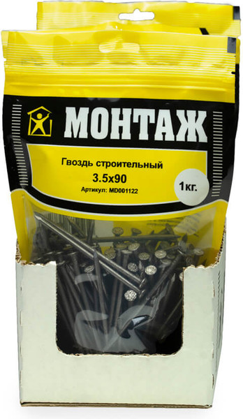 Изображение товара Гвоздь строительный Монтаж MD001122