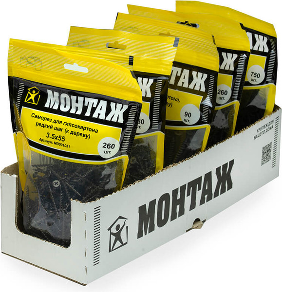Изображение товара Саморез Монтаж MD001031