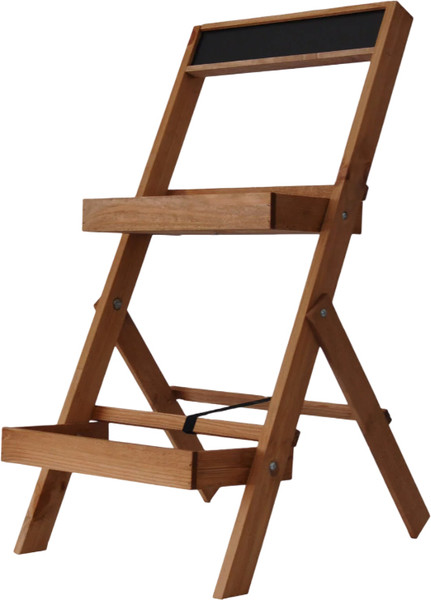 Изображение товара Стойка для цветов Dipriz 2 полки 35xH71 / Д.7447-1 (Natural Braun, сосна)