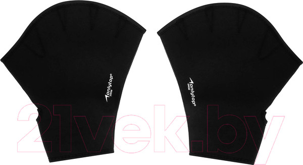 Изображение товара Перчатки для плавания Onlytop 9424265 (L, черный)