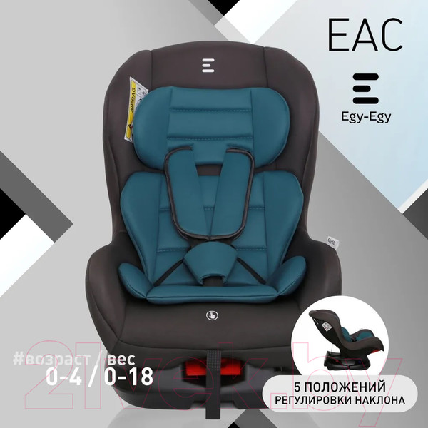 Изображение товара Автокресло Еду-Еду KS 303 / KRES3790 (темно-серый/темно-бирюзовый)