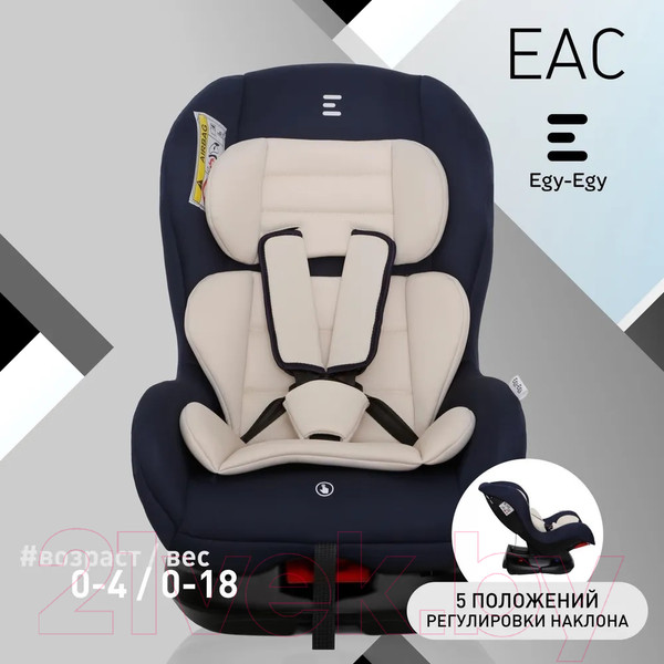 Изображение товара Автокресло Еду-Еду KS 303 / KRES3788 (темно-синий/светло-бежевый)