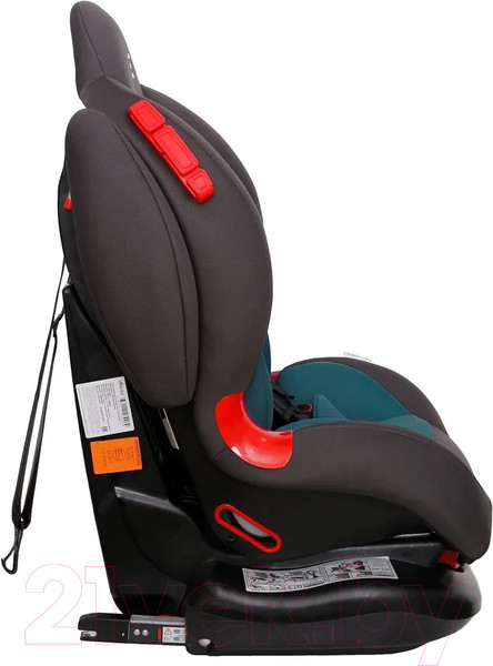 Изображение товара Автокресло Еду-Еду KS 525 Isofix / KRES3805 (темно-серый/темно-бирюзовый)