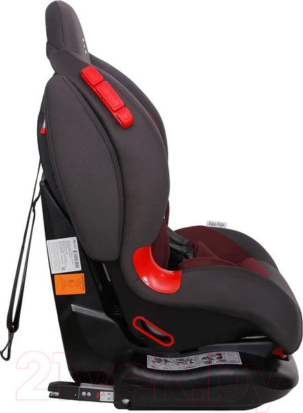 Изображение товара Автокресло Еду-Еду KS 525 Isofix / KRES3804 (темно-серый/темно-красный)