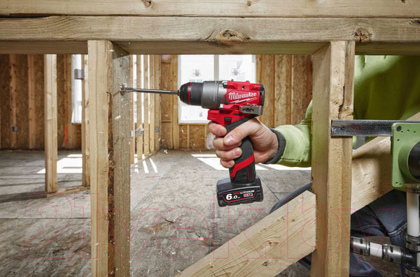 Изображение товара Аккумуляторная дрель-шуруповерт Milwaukee M12 FDD2-0 / 4933479872