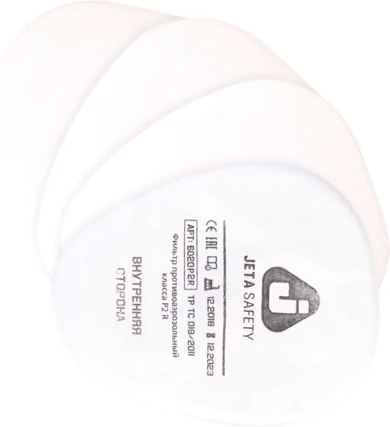 Изображение товара Противоаэрозольный предфильтр Jeta Safety 6020P2R (4шт)