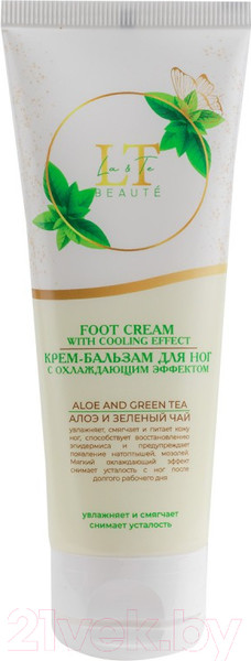 Изображение товара Крем для ног La and Te beaute Алоэ и Зеленый чай LT-2111