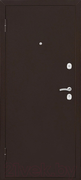 Изображение товара Входная дверь Промет Марс 3 86x205 (левая, капучино/антик медь)