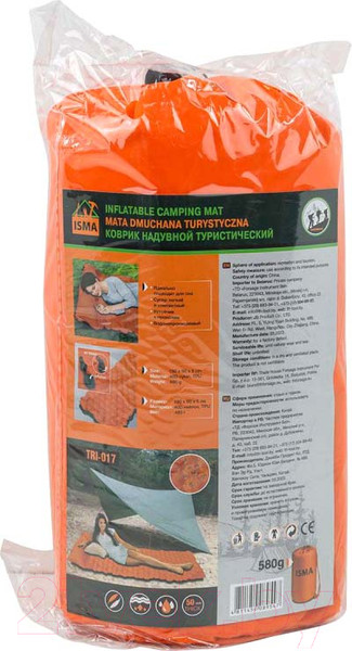 Изображение товара Туристический коврик ISMA ISMA-TRI-017 (56496)