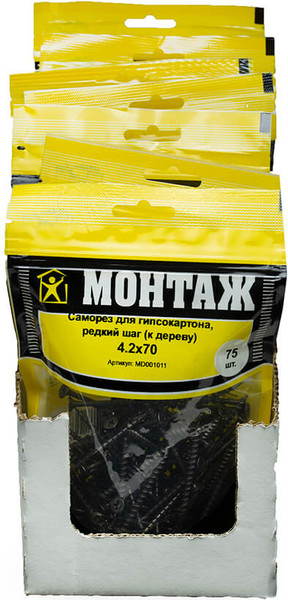 Изображение товара Саморез Монтаж MD001011