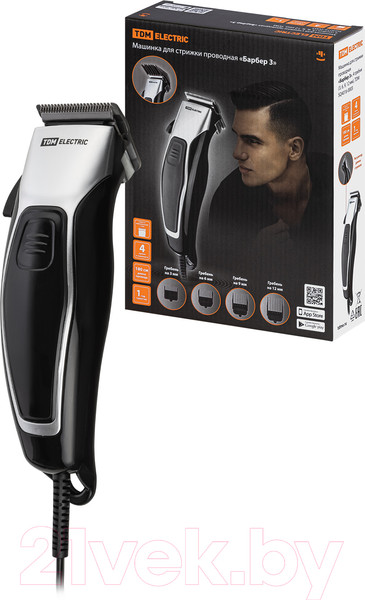 Изображение товара Машинка для стрижки волос TDM Барбер 3 / SQ4016-0003