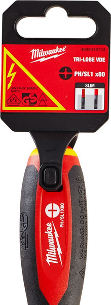Изображение товара Отвертка Milwaukee VDE PH/SL1 X80 / 4932478733