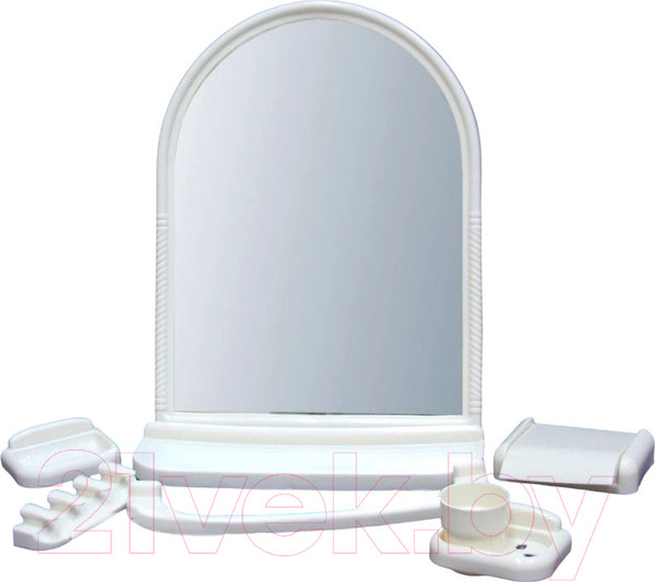 Изображение товара Комплект мебели для ванной Европласт Елена / 519375 (бежевый/кремовый)