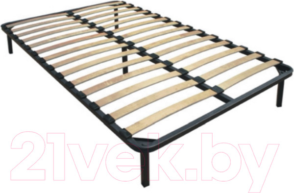 Изображение товара Полуторная кровать Мебельград Даллас с ортопедическим основанием 140x200 (дуб винтерберг/таксония)