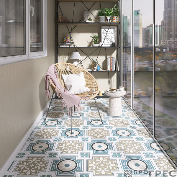 Изображение товара Плитка ProGres Faenza 730487 (450x450, белый)