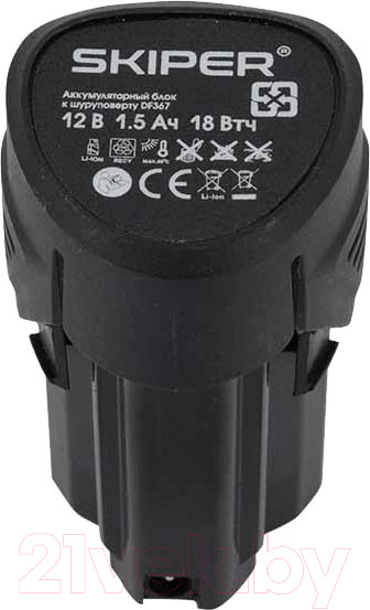 Изображение товара Аккумуляторная дрель-шуруповерт Skiper CS2600-1 (кейс)