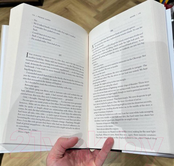 Изображение товара Книга Bloomsbury Prince Harry Spare