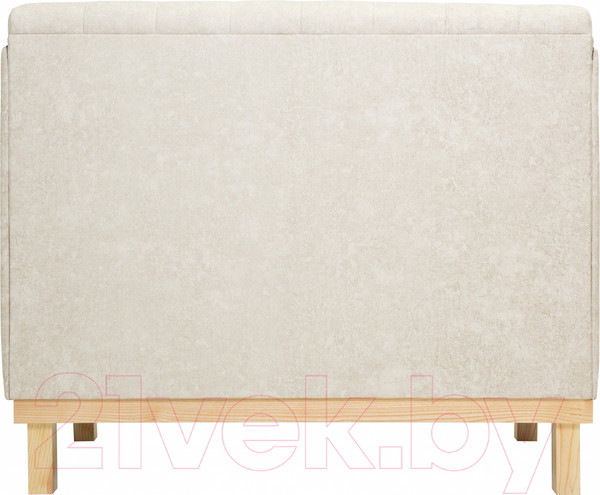 Изображение товара Диван KRONES Пантеон барный (искуственная замша белый/черно-коричневый)