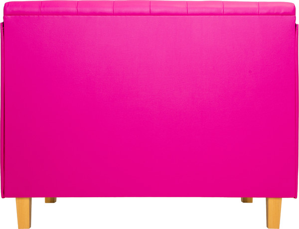 Изображение товара Диван KRONES Пантеон барный (экокожа ярко-розовый/черный)