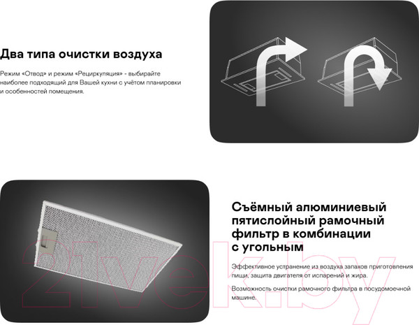 Изображение товара Вытяжка скрытая Garlyn СH-50