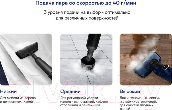 Изображение товара Пароочиститель Garlyn PM-1300