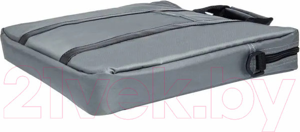 Изображение товара Сумка для ноутбука PC Pet 15.6 / PCP-1003GR (серый/черный нейлон)