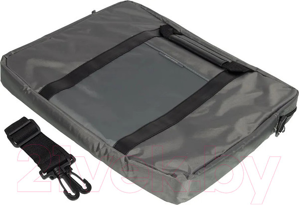 Изображение товара Сумка для ноутбука PC Pet 15.6 / PCP-1003GR (серый/черный нейлон)