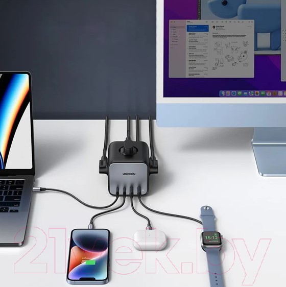 Изображение товара Сетевой фильтр Ugreen DigiNest Cube Power Strip CD268 / 60113