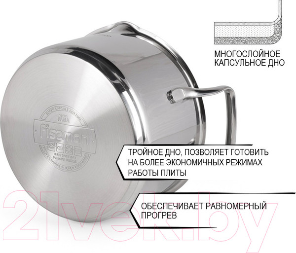 Изображение товара Кастрюля Fissman Fabia 5266