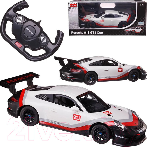 Изображение товара Радиоуправляемая игрушка Rastar Porsche 911 GT3 Cup / 59400-RASTAR