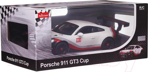 Изображение товара Радиоуправляемая игрушка Rastar Porsche 911 GT3 Cup / 59400-RASTAR