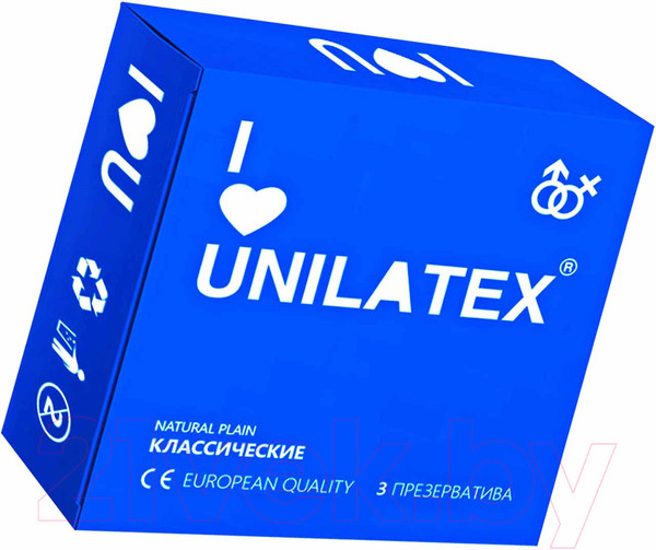 Изображение товара Презервативы Unilatex Natural Plain 3002 (3шт)