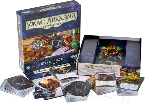 Изображение товара Дополнение к настольной игре Мир Хобби Ужас Аркхэма. Путь в Каркозу. Сыщики / 915643