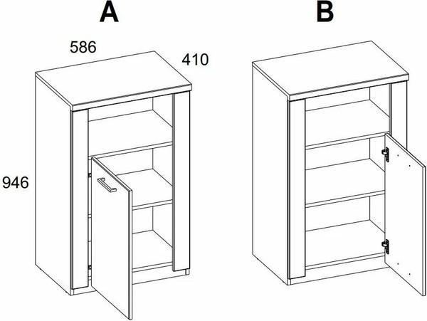 Изображение товара Тумба Anrex Doorset 1DN (дуб наварра)