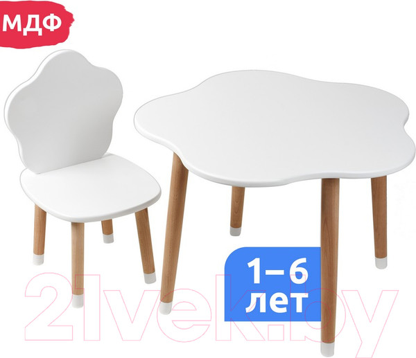 Изображение товара Комплект мебели с детским столом Mega Toys Звездочка / 71022/70022