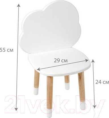 Изображение товара Комплект мебели с детским столом Mega Toys Облачко / 71023/70023