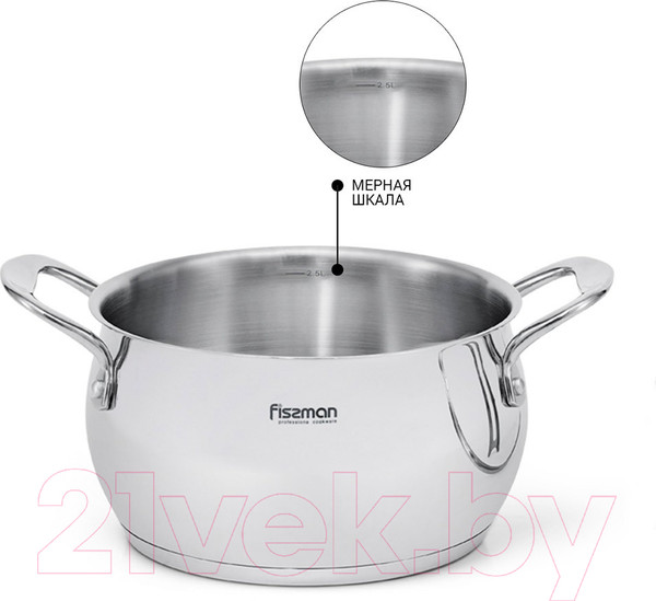 Изображение товара Кастрюля Fissman Vita 5217